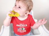 Made in America with Italian Parts Baby Onesie