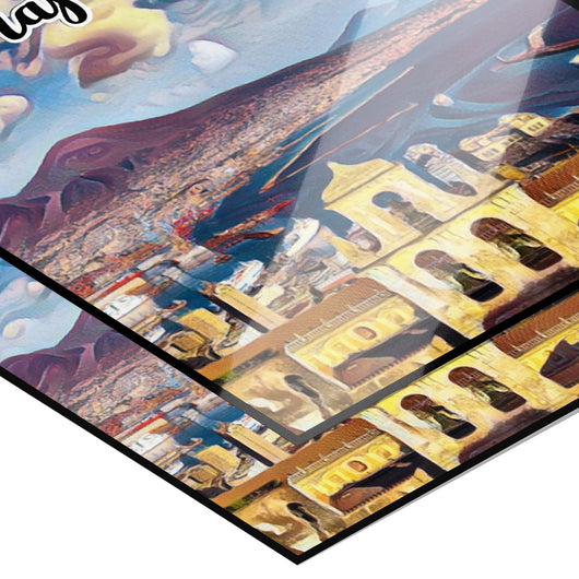 Napoli Italy Art Poster Painting 11