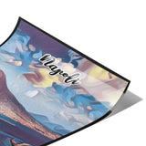 Napoli Italy Art Poster Painting 12" x 18"