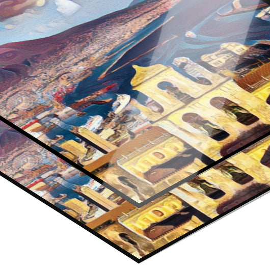 Napoli Italy Art Poster Painting 12