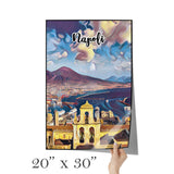 Napoli Italy Art Poster