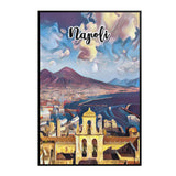 Napoli Italy Art Poster