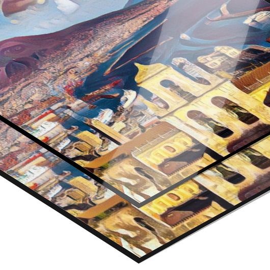 Napoli Italy Art Poster Painting 8