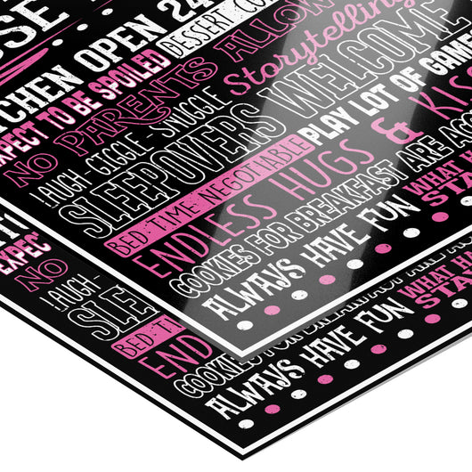 Nonna's House Rules Poster 16