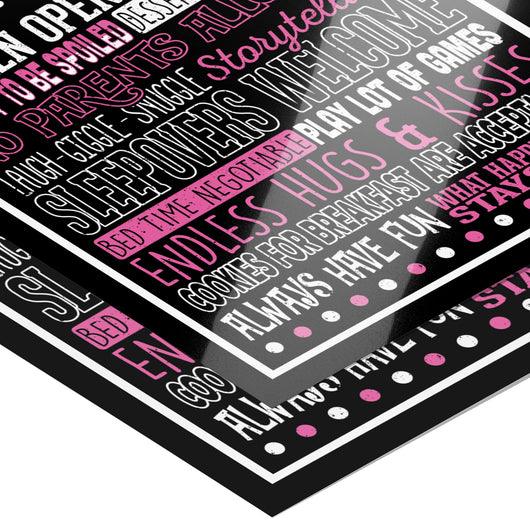 Nonna's House Rules Poster 8