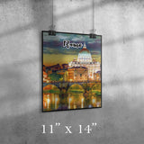 Rome Italy Art Poster