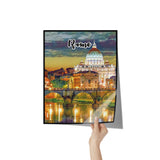 Rome Italy Art Poster Painting 11" x 14"