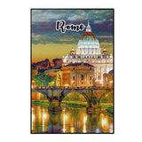 Rome Italy Art Poster Painting 20" x 30"