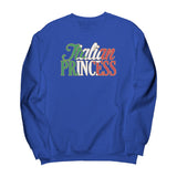 Italian Princess Crewneck Sweatshirt Unisex