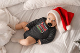 Santa Nonna Long Sleeve Baby Onesie