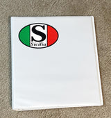 Sicilia Decal Sticker for Sicilian Pride