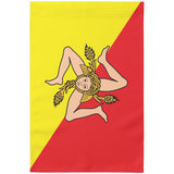 Sicilian Garden Flag with Stand