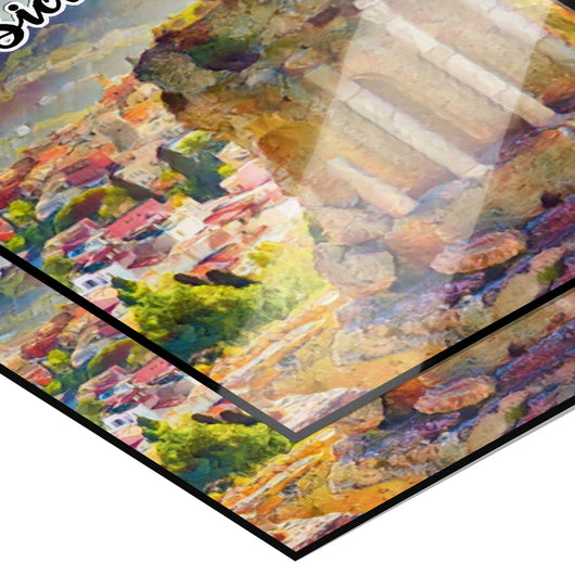 Sicily Italy Art Poster Painting 11