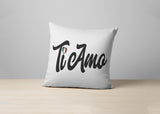 Ti Amo Decorative Throw Pillow Set (Pillow Cover and Insert)