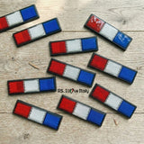 USA Flag Reflector - American Flag Safety Reflector for Car, Bike, Bicycle, & Helmet