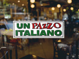 Un Pazzo Italiano Decal Sticker