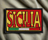 Sicilia Iron On Patch