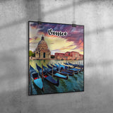Venice Italy Art Poster Painting 16" x 20"