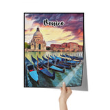 Venice Italy Art Poster Painting 16" x 20"