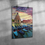 Venice Italy Art Poster Painting 20" x 30"