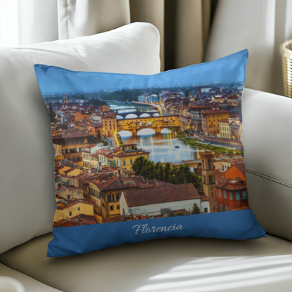 Florence II Decorative Throw Pillow Set (Blue) - SO