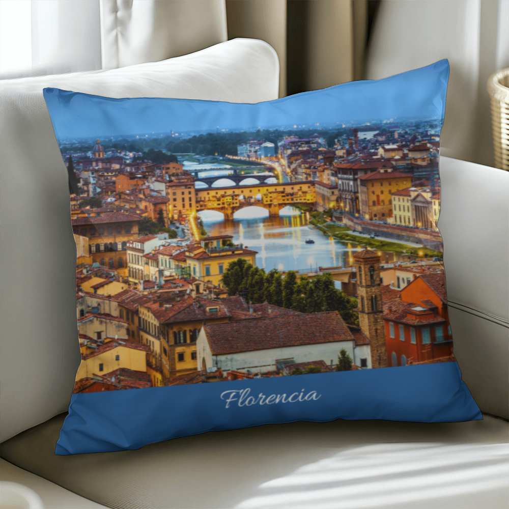 Florence II Decorative Throw Pillow Set (Blue) - SO
