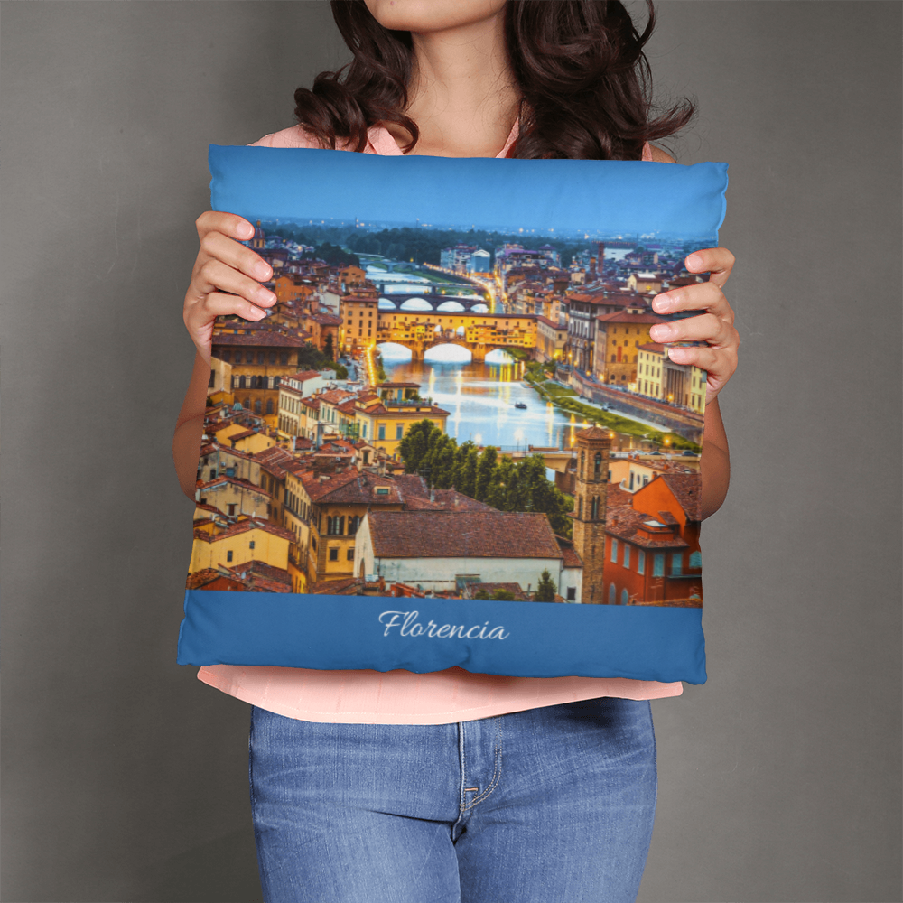 Florence II Decorative Throw Pillow Set (Blue) - SO