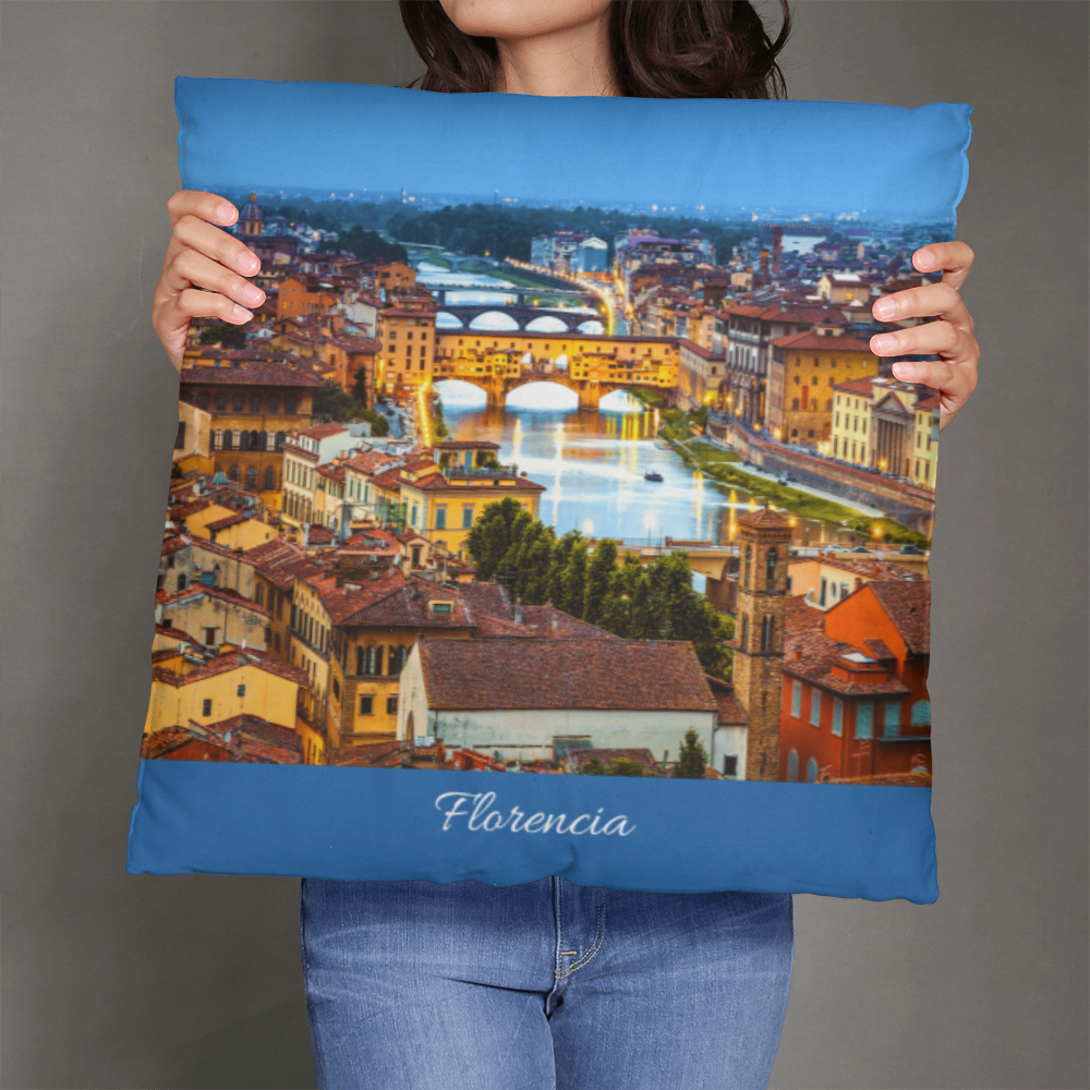 Florence II Decorative Throw Pillow Set (Blue) - SO