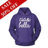 Ciao Bella Hoodie Purple - SALE