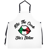 Kiss The Cook She's Italian Apron