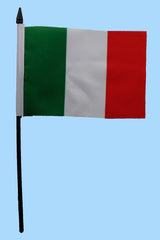 Small Italian 4" x 6" Flag