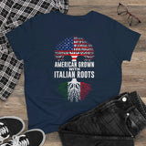 American Grown With Italian Roots - Gildan Women's T-Shirt