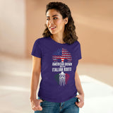 American Grown With Italian Roots - Gildan Women's T-Shirt