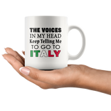 Voices in My Head 11oz Mug