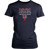 I Will Love You Forever Women's Shirt