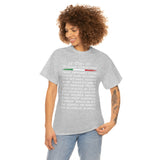 12 Days of Italian Christmas Shirt - Unisex Heavy Cotton Tee (5000)