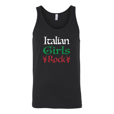 Italian Girls Rock I Canvas Women's Tank
