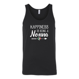 Happiness is Being a Nonna Canvas Women's Tank