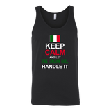 Let The Italian Girl Handle It Canvas Women's Tank