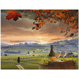 Chianti Tuscany Laminated Scenic Placemat