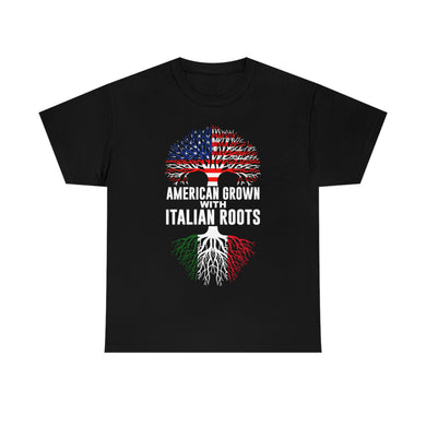 American Grown With Italian Roots - Gildan Unisex T-Shirt