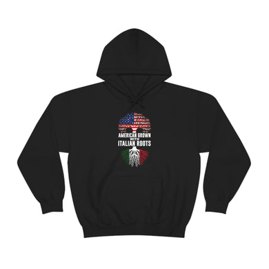 American Grown With Italian Roots - Unisex Hoodie