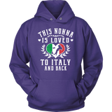 This Nonna is Loved to Italy and Back Shirt