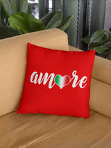 Amore Decorative Throw Pillow Set (Pillow Cover and Insert)