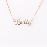 Custom Name Necklace in Personalized Script