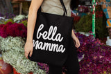 Bella Mamma Tote Bag in Black