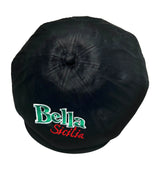 Black Bella Sicilia Gatsby Cap