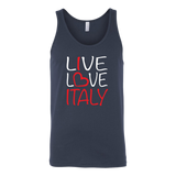 Live Love Italy Canvas Women's Tank