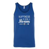 Happiness is Being a Nonna Canvas Women's Tank