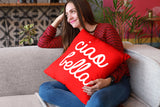 Ciao Bella Decorative Throw Pillow Set (Pillow Cover and Insert)